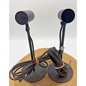 2-Oculus Rift Virtual Reality CV1 Sensor + Stand Black Model 3P-A Untested